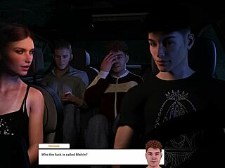 middernacht ritje wordt anale seks met monsterlul