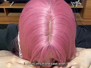 Pastorka si nadene novo študentsko uniformo za sesanje in pokaže veščino pastorku bratu