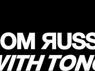 Russian Lesbians Lick Wet Pussies in Fetish Scene