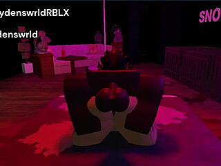 Pounding Obedient Puppy Girl in Cage - Roblox