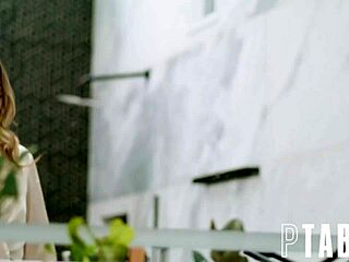 Bored Petite Amateur Anna Claire Clouds Gets Hardcore Ass and Small Tits Action with Seth Gamble in Bathroom.