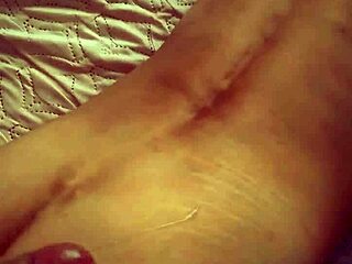 slender milf wife takes monster cock in pov