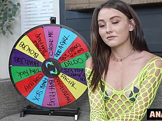 Skinny babe explores solo fingering and doggystyle positions with creative tools