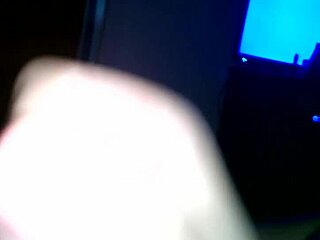 Oiled solo masturbation session