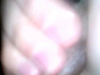 Oiled solo masturbation session