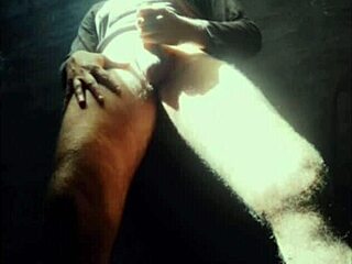 naughty naked man shows off big cock in country homemade videos