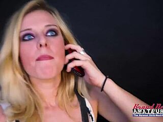 petite blonde coed mya sucks hard cock then gets beaver fucked deep with facial domination tattoo swallow cumshot