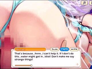 michael summer scene 3 with legeclo legend clover x, featuring creampie and cumshot.