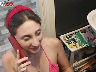 sadira hotwife getting wild in erotikaxxx bathroom - corno calling! 😈