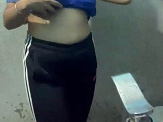 i'm a student in the hotel bathroom