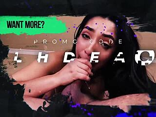 Lethalhardcore hot brunette bends over for deep pounding