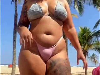 yo, shocked when he whipped it out on the beach!