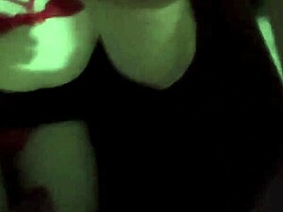 Nerdy crossdresser goes solo with quirky charm today.