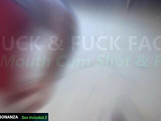 suck and fuck facial, homemade doggystyle orgasm with cum shot 😈