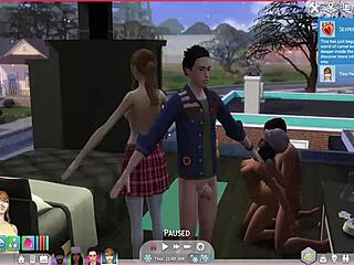 Hinting at Step Brother and Step Sister Wild Group Encounter in Orgy Reupload