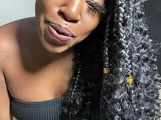 She Instructs Jerk Off While Touching Her Pussy.