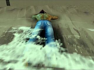 Wild Sailor Fantasy On Deserted Island With Twisted Cartoon Action And Amateur Vibes!