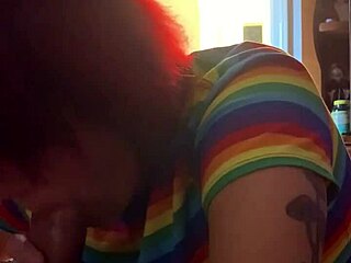 cheating milf deepthroats that big black cock?