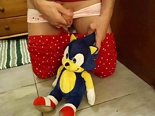 Compilation of non-stop peeing in panties and self-wetting scenes.