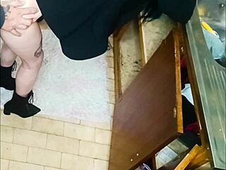 so my neighbor called me over to fix her sink but it's taking forever. then things got wet with quick doggystyle and ripped clothes action