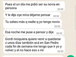 my girlfriend cheats again in this amateur infidelity video part four