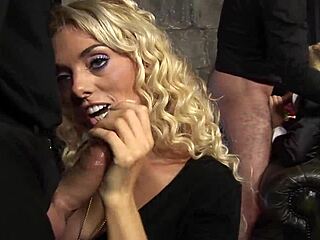 Blonde and Brunette Girls Gather in Church