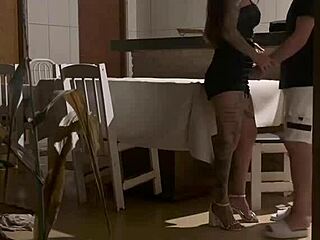 latina slut cums hidden in secret 😈