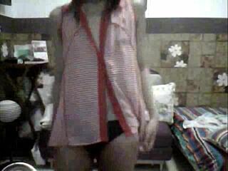 what moves happen in this filipina strip tease video 1b?