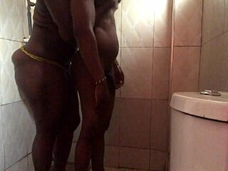 Enjoying The Bathroom With Homemade Amateurs First Time