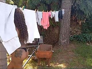 Intense Desire As Latina Trans Beauty Craves Hard Passionate Release