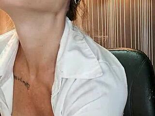 I, alineflavio, got dominated and orgasmed as blonde milf cum