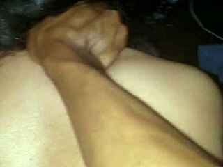 Cute girl bent over for intense doggystyle creampie