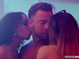 Wicked series features Alexis Tae and Molly Little fucking