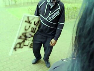 Black guy with huge cock gets deepthroat and doggystyle