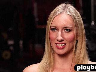 big tits blonde milf riley reyes in stretching session with sexy babe sarati