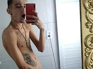 Leaked video of thiagokelton masturbating with tattoos 😲.