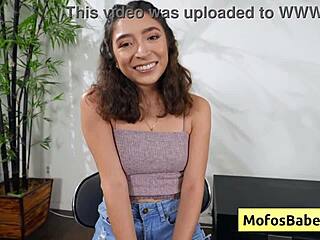 Petite sexy teen 18+ spreads her pussy lips for a hard fuck, amber summer charles dera