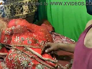 we fuck hard on our wedding night, bending over for anal