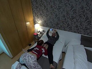 Pamela sanchez feels happy testing new toy with husband jesus