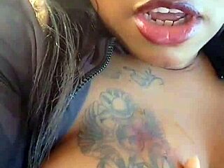 Blackvelvet Gets Caught Playing With Her Plump Pussy!