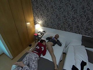 Pamela sanchez feels happy testing new toy with husband jesus