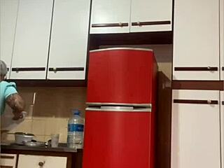 I'm doing a live stream in my short outfit