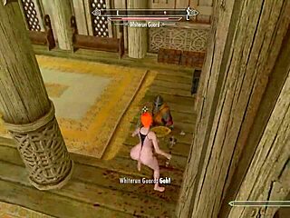 Wow, Big Booty Redhead Nude in Skyrim!