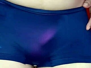 Femboy dances in intimate lingerie