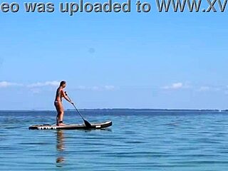 She asks, 'ready for kayak number three on the river?'