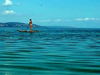 She asks, 'ready for kayak number three on the river?'