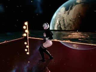 2b sexy cover dance with big tits shaking 😍