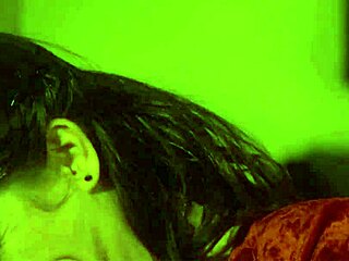 Seductive Encounter with Hesitant Lesbian in Lingerie and Corset