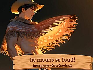 He Moans So Loud During Orgasm