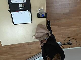 Mandy Mynxx deepthroats and gags